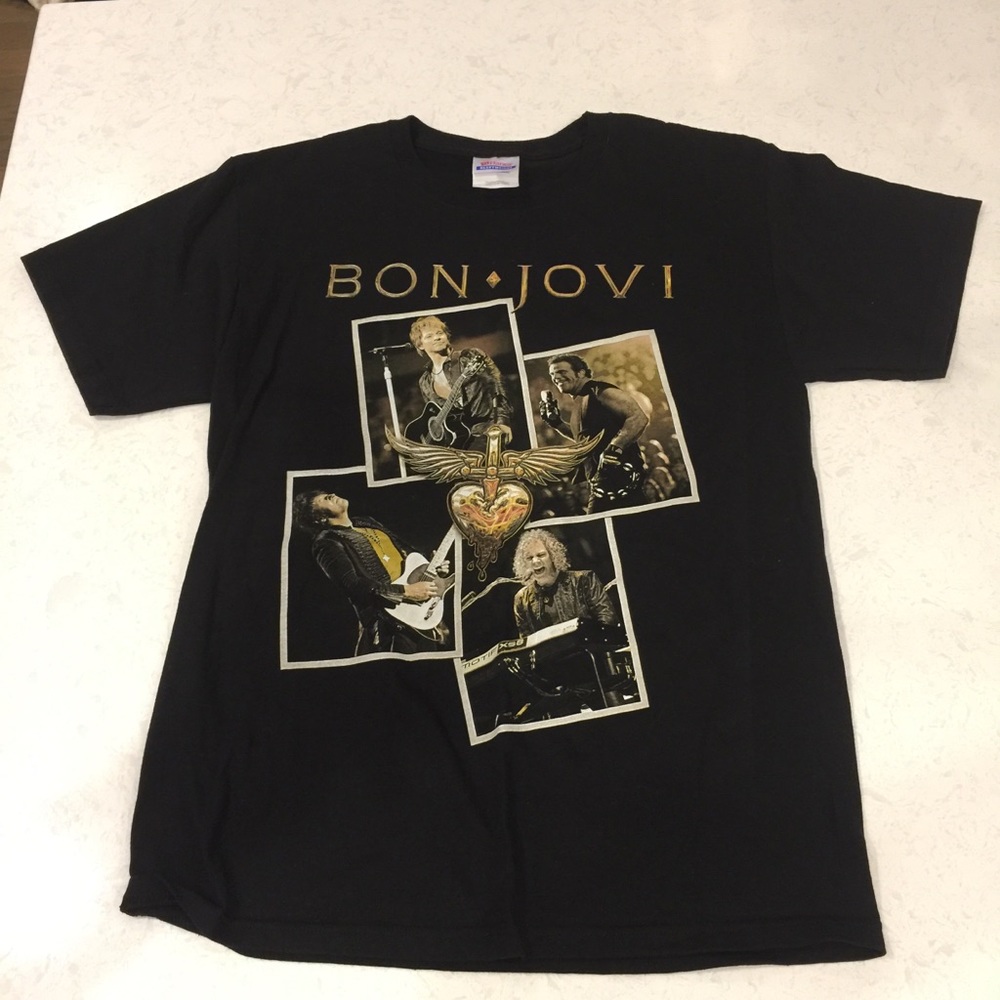 Bon Jovi 2011 tour tee
